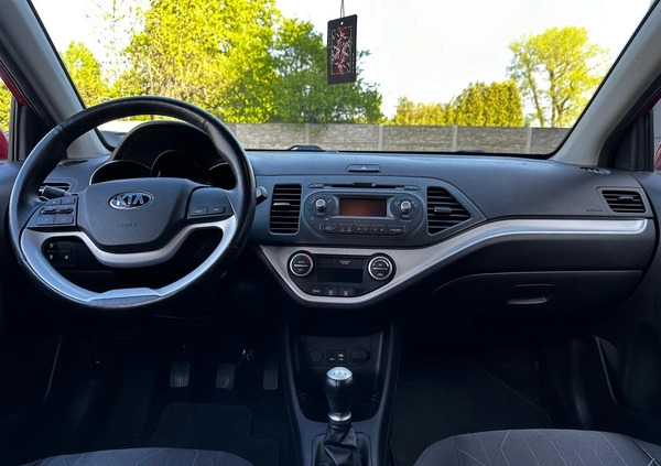 Kia Picanto cena 37000 przebieg: 46000, rok produkcji 2015 z Łask małe 67